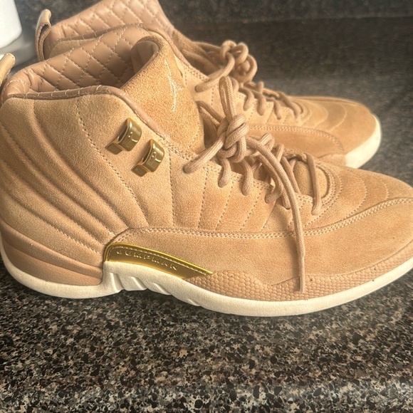 Jordan 12 Retro Vachetta Jumpman 23 retro punk women’s athletic shoes - Picture 10 of 16